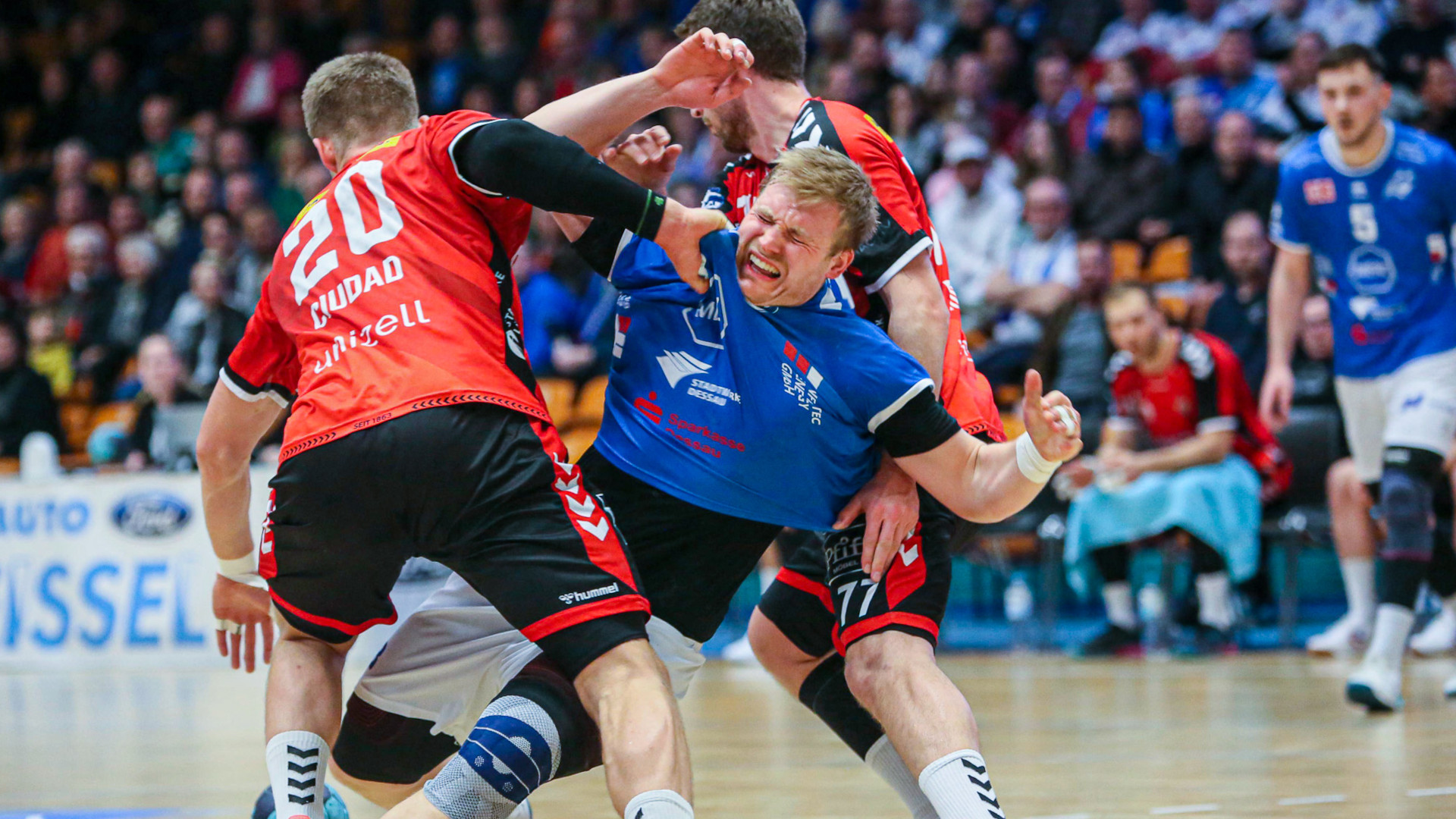 Patrick Gempp beim Heimspiel gegen den VfL Lübeck-Schwartau
