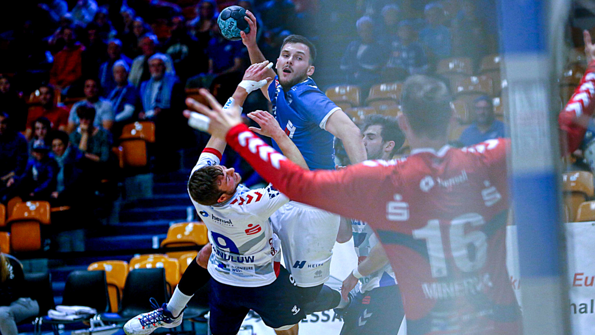 vorbericht-großwallstadt-0323 Timo Löser beim Hinspiel gegen den TV Großwallstadt Saison 2022/23