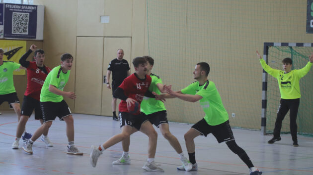 männliche A-Jugend in der Saison 2022/2023 gegen Eiche Biederitz