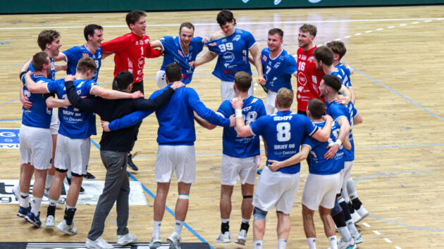 Der DRHV nach dem 34:22-Heimsieg gegen die HSG Nordhorn-Lingen Saison 2022/23