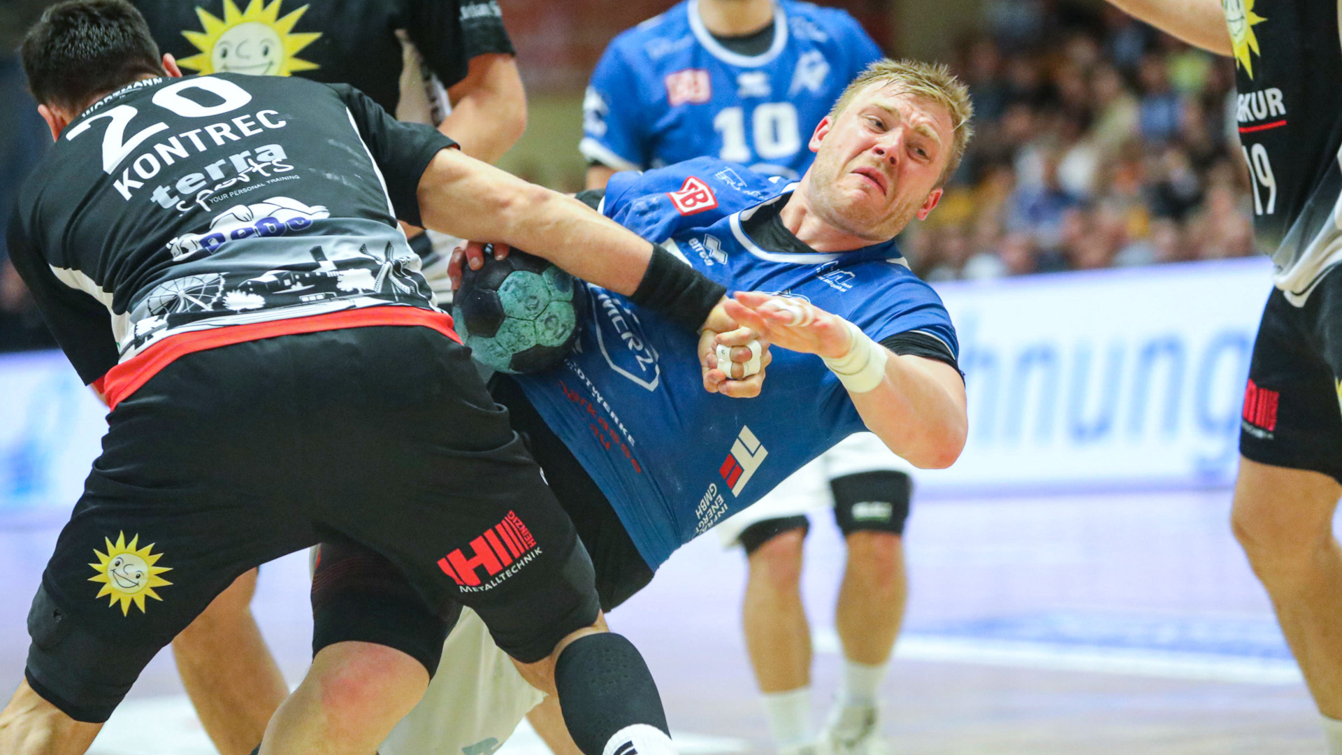 Patrick Gempp im Spiel gegen den TuS N-Lübbecke Saison 2022/23