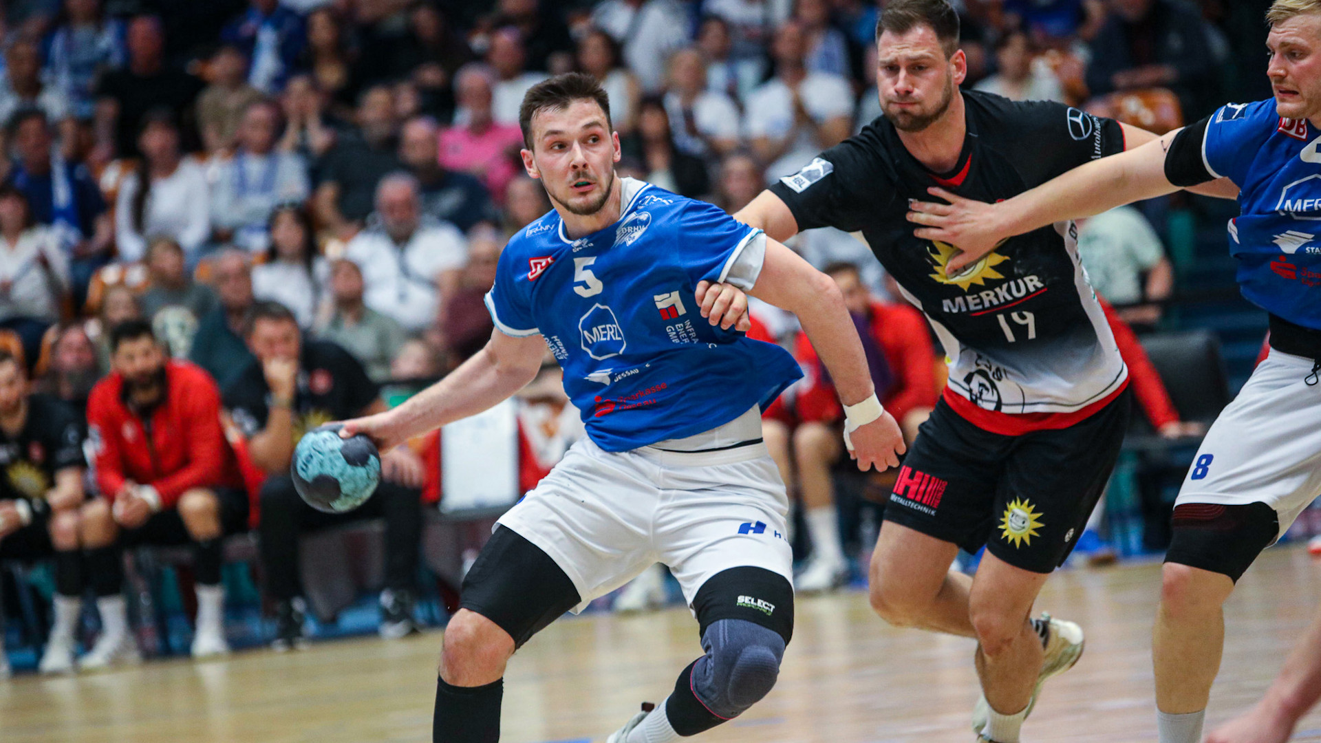 Timo Löser im Spiel gegen TuS N-Lübbecke Saison 2022/23