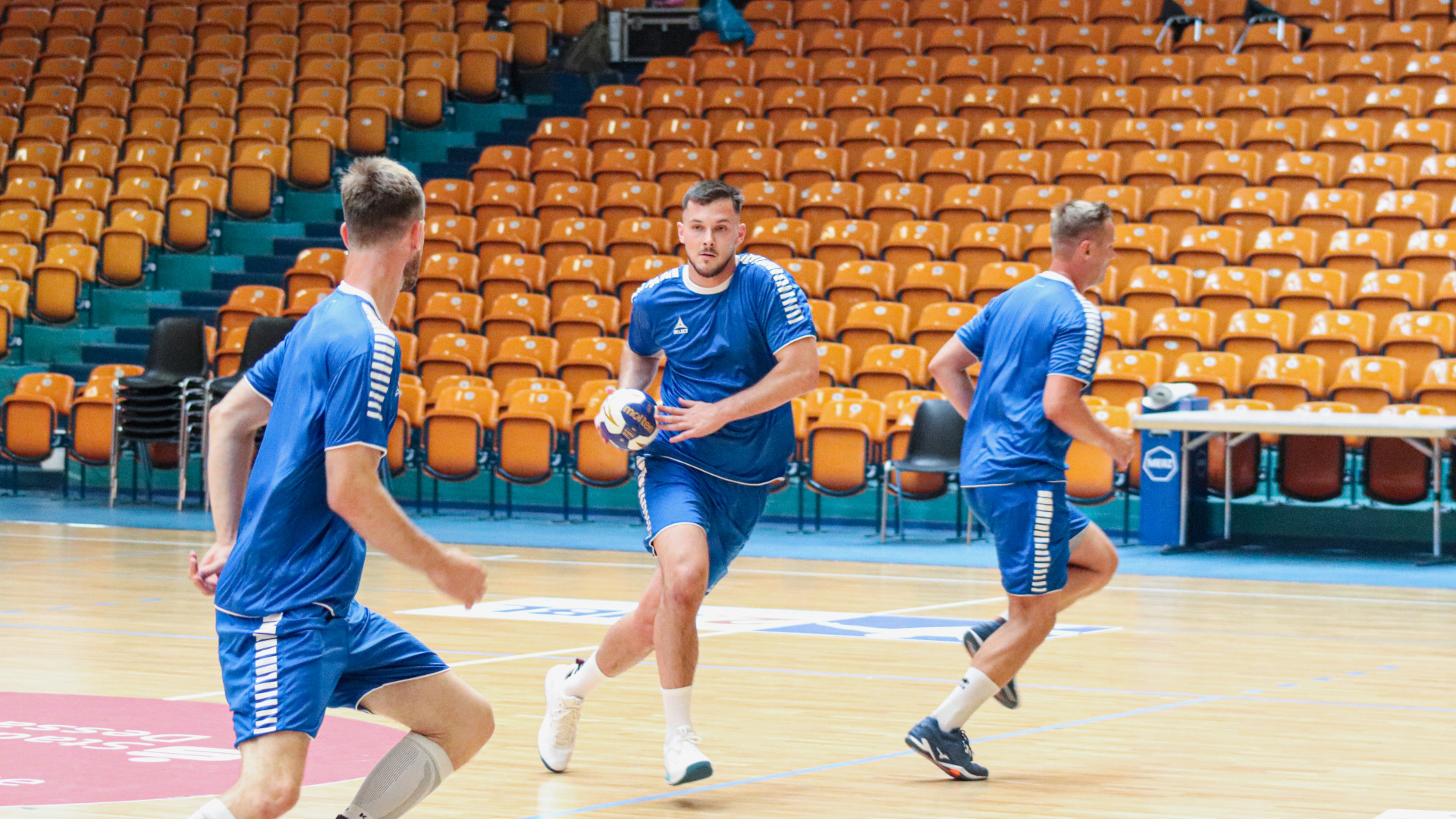 Timo Löser beim Trainingsauftakt Saison 2023/24