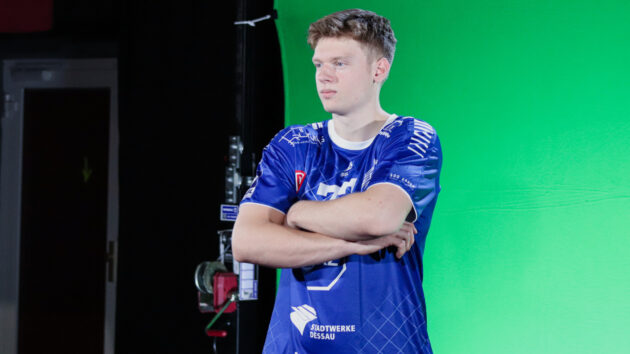 Tim Maximilian Hertzfeld beim Media Day 2023