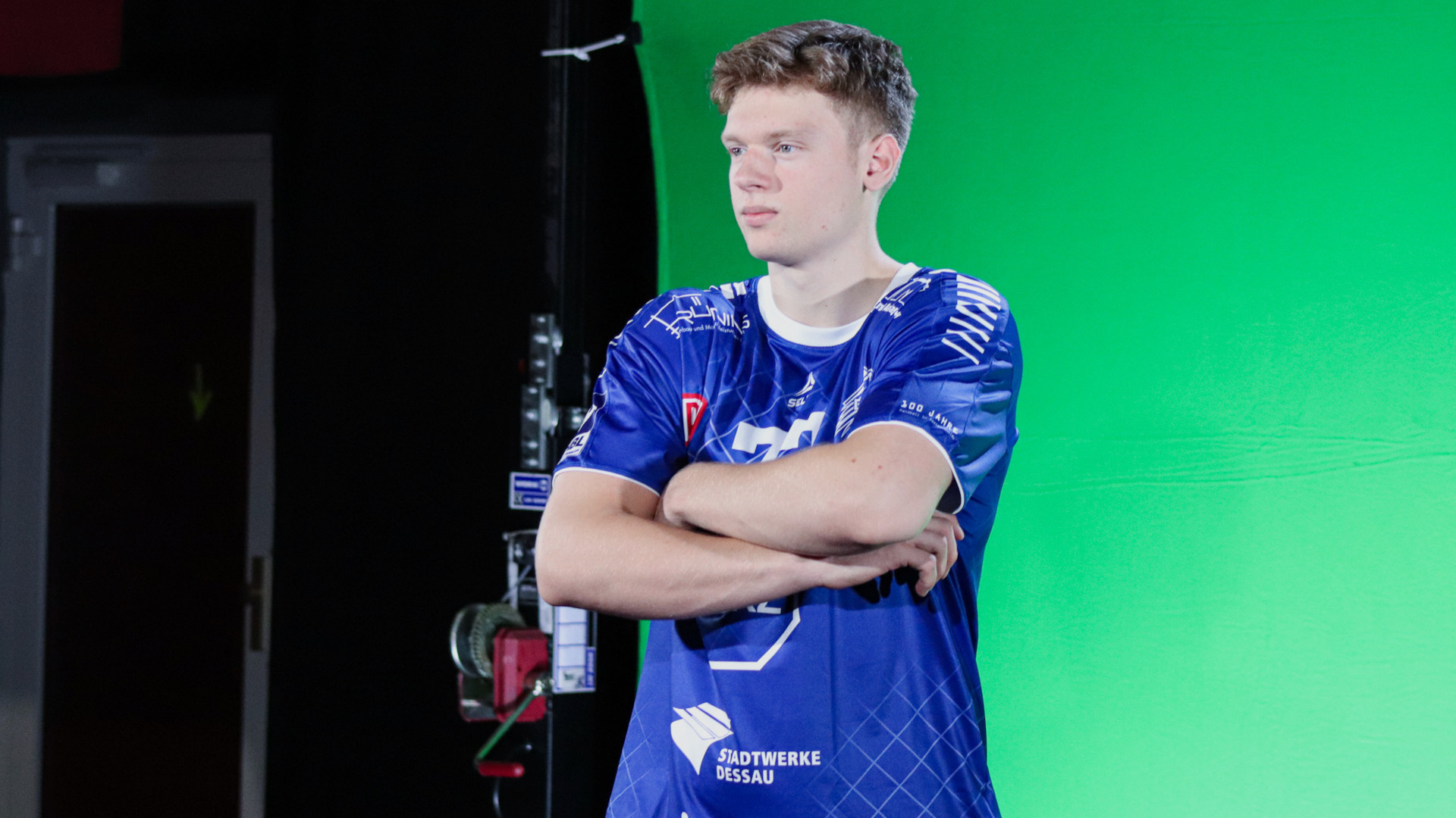 Tim Maximilian Hertzfeld beim Media Day 2023