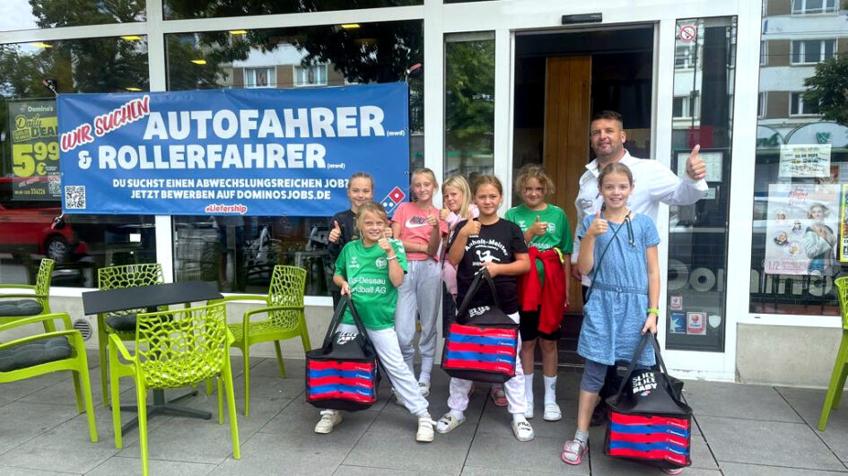E-Jugend bei Dominos Dessau.