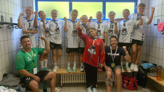 Weibliche E-Jugend der JSpG Kühnau/DRHV06 in der Saison 2023/2024