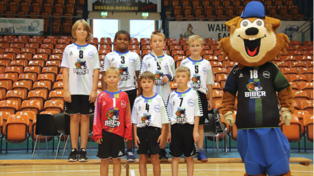 männliche E2-Jugend der JSpG Kühnau/DRHV06 in der Saison 2023/2024