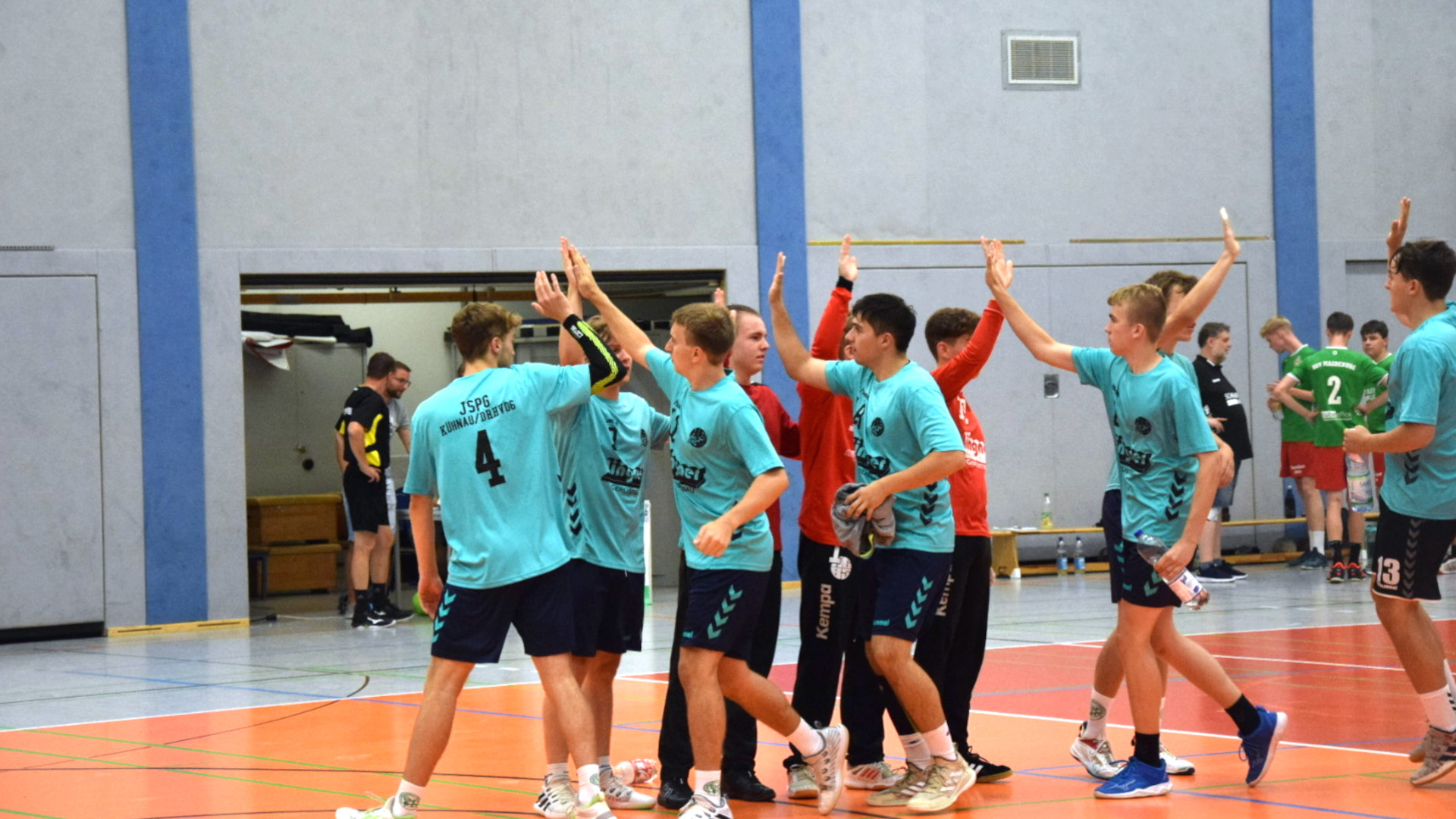 A-Jugend in der Saison 2023/2024 gegen SV Eiche 05 Biederitz