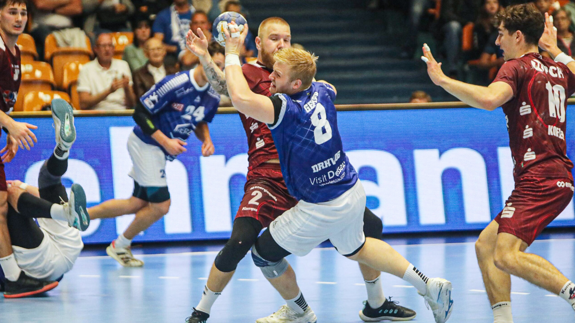 Patrick Gempp im Spiel gegen den 1. VfL Potsdam Saison 2023/24