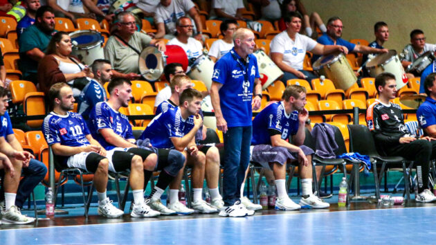 DRHV-Trainer Uwe Jungandreas an der Seitenlinie Saison 2023/24