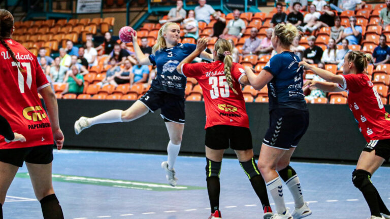 Isabell Janze beim Saisonauftakt 2023/24 gegen SV Union Halle-Neustadt II