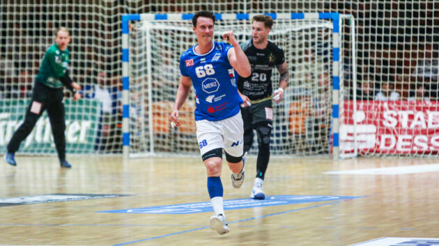 Bild von Max Emanuel bei seinem letzten Heimspiel der Saison 2022/23