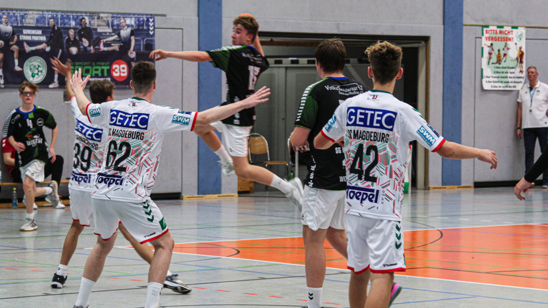 C-Jugend der JSpG Kühnau / DRHV 06 gegen den SC Magdeburg Saison 2023/24
