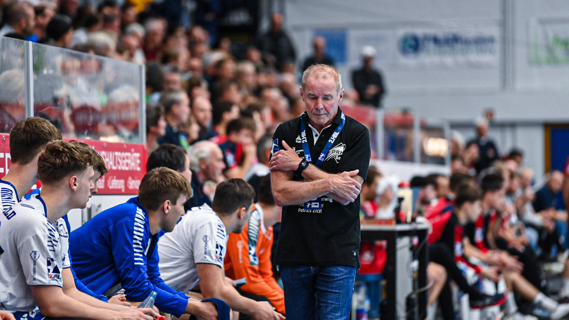 spielbericht-hüttenberg-1023 DRHV-Trainer Uwe Jungandreas in Hüttenberg Saison 2023/24