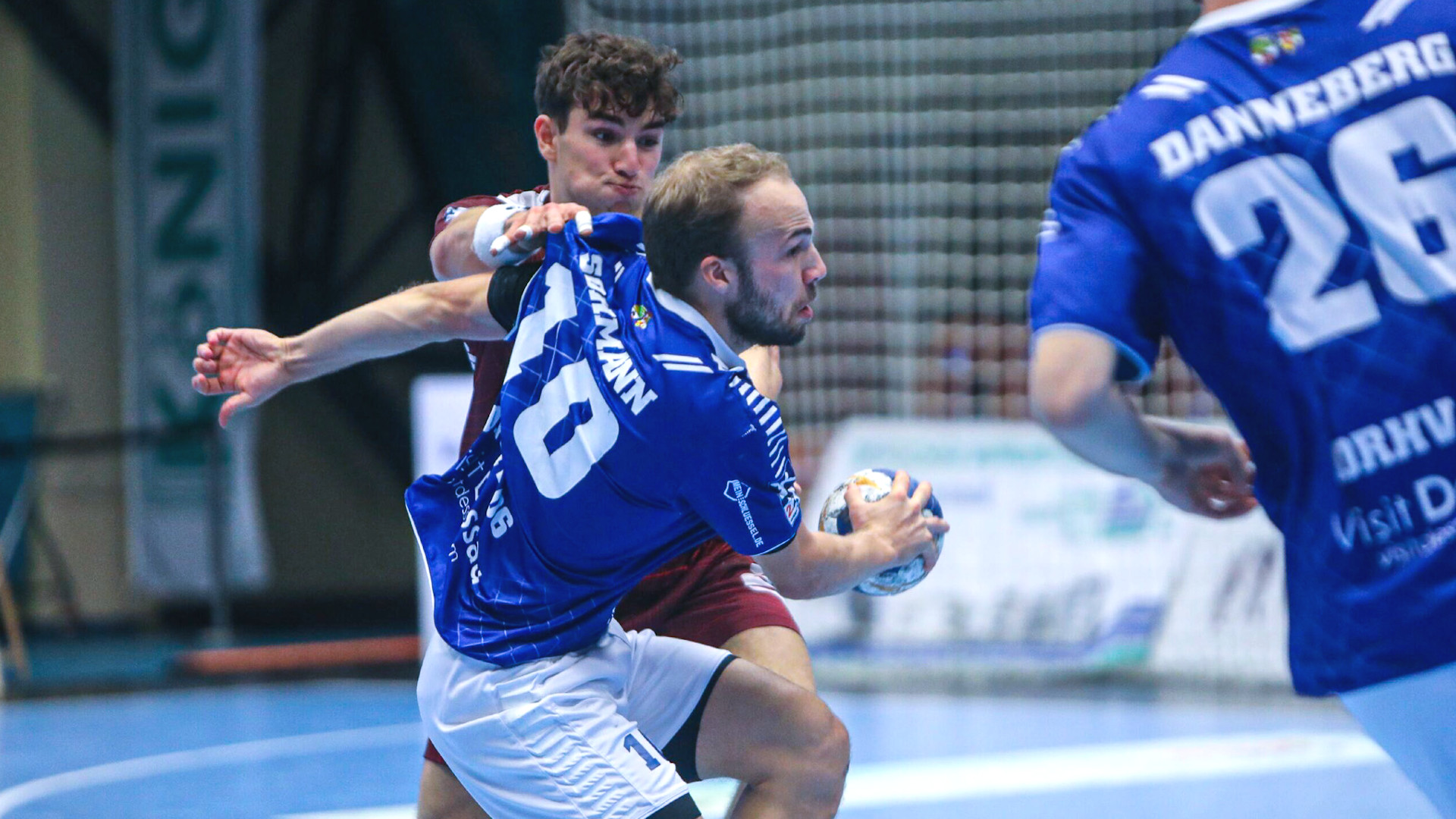 Vincent Sohmann gegen den 1. VfL Potsdam Saison 2023/24