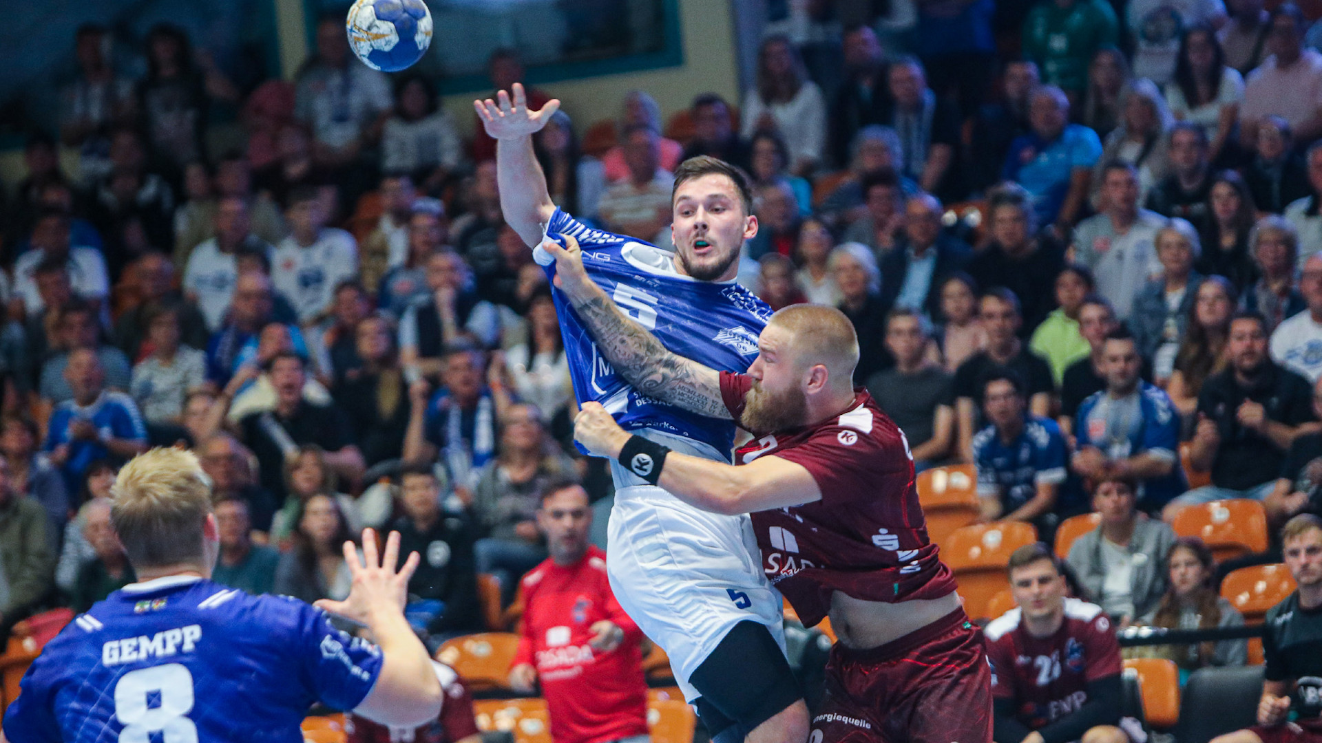 Timo Löser im Spiel gegen den 1. VfL Potsdam Saison 2023/24