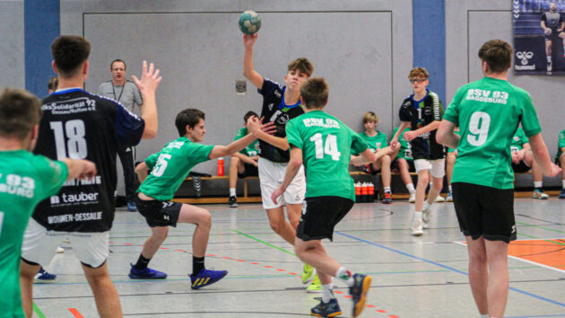 Die männliche C-Jugend der JSpG gegen BSV Magdeburg Saison 2023/24