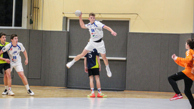 Yannic Luge im Spiel gegen Coswig Saison 2023/24