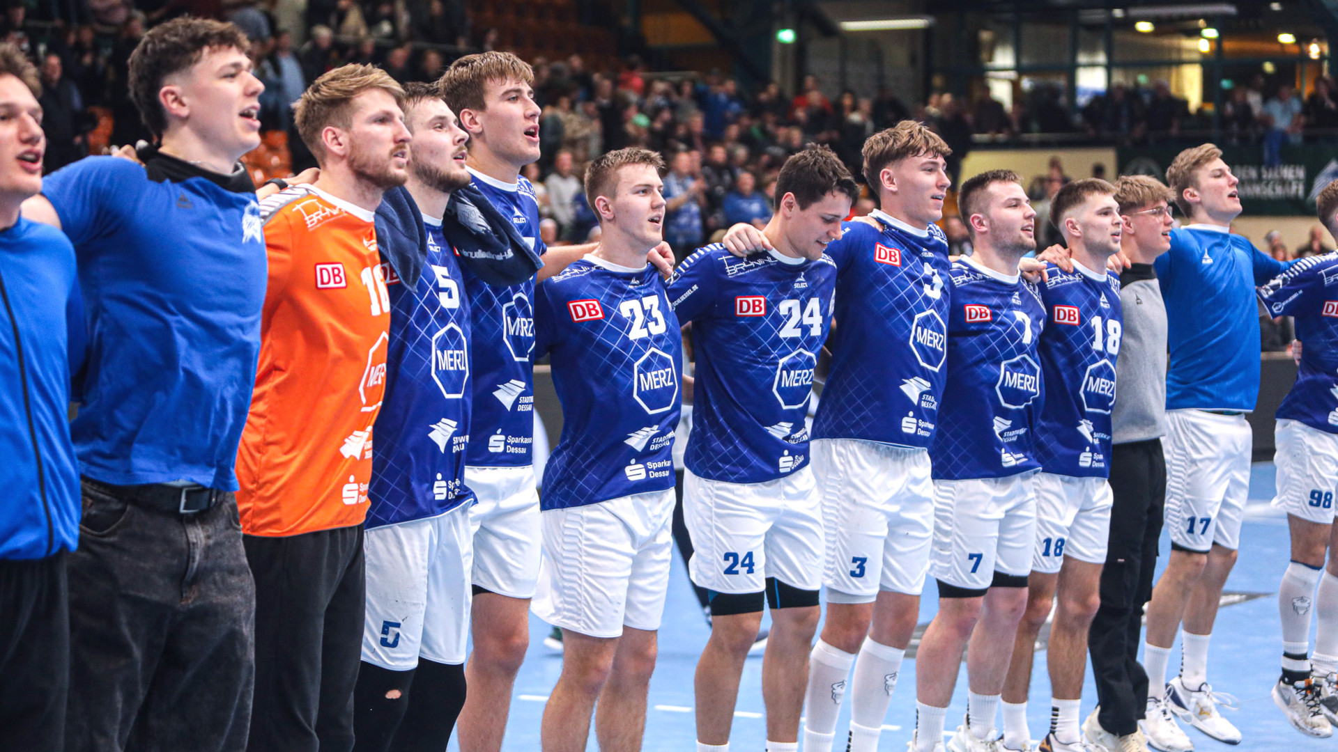 Das DRHV-Team nach dem Heimsieg gegen den TV Großwallstadt Saison 2023/24