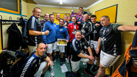 2. Herren nach dem Heimsieg gegen den TuS Radis III