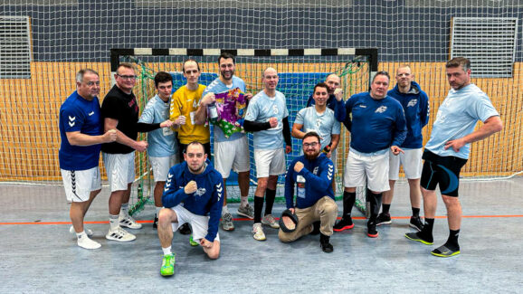 2. Herren nach dem Sieg gegen Apollensdorf II Saison 2023/24