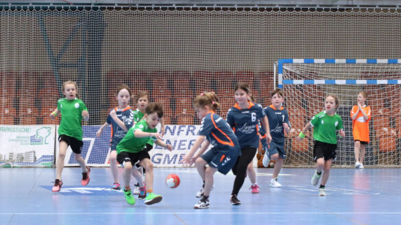 Mini-Turnier in der Anhalt Arena 2024