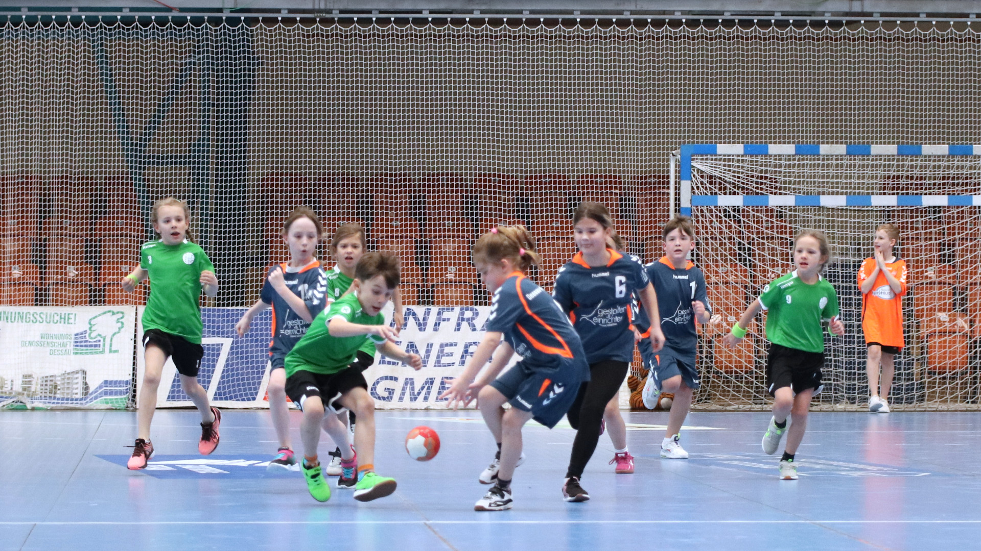 Mini-Turnier in der Anhalt Arena 2024