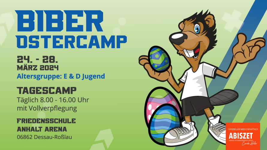 Grafik Oster-Camp Biber-Akademie 2024