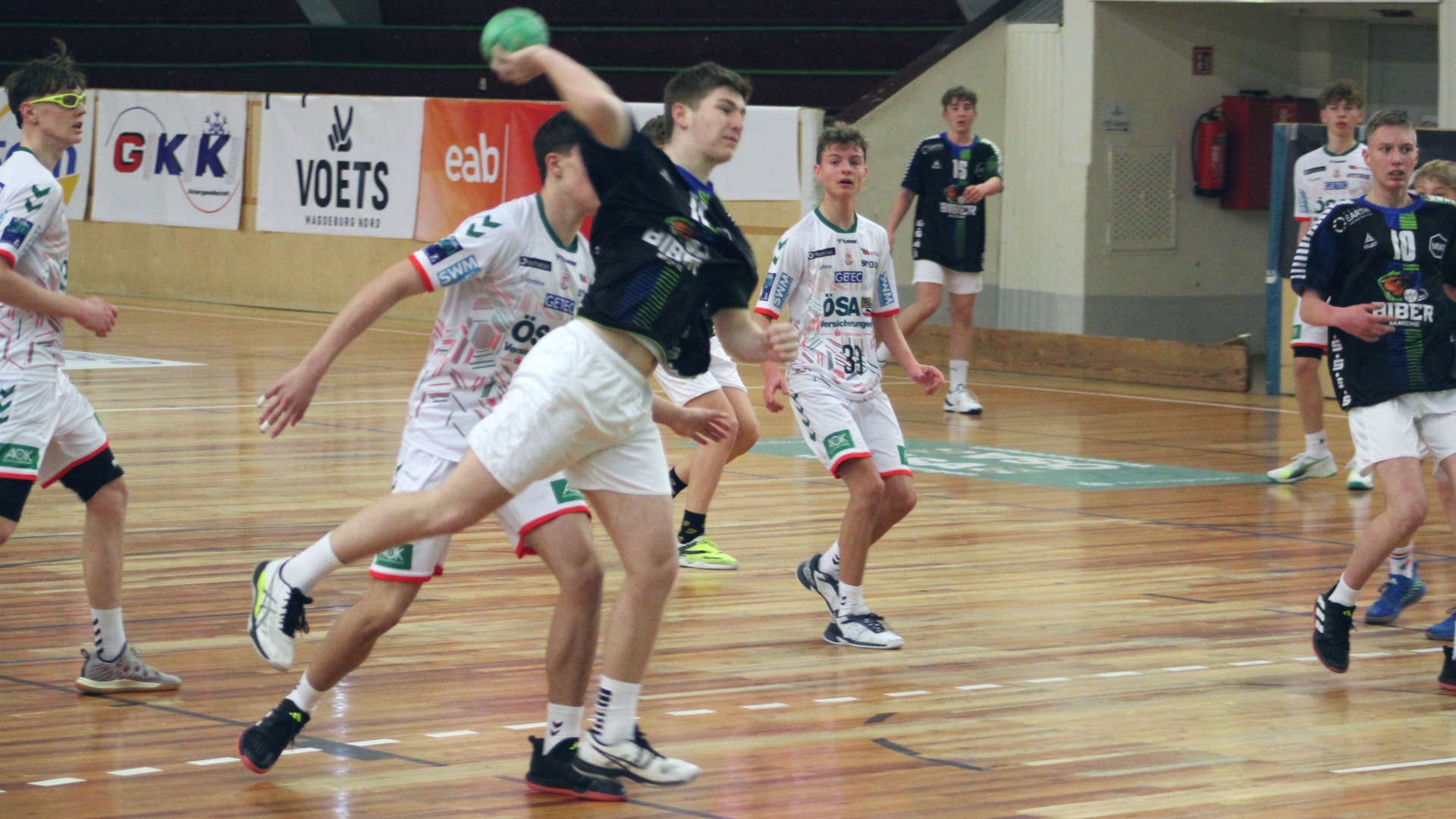 C-Jugend im Spiel gegen den SC Magdeburg Saison 2023/24