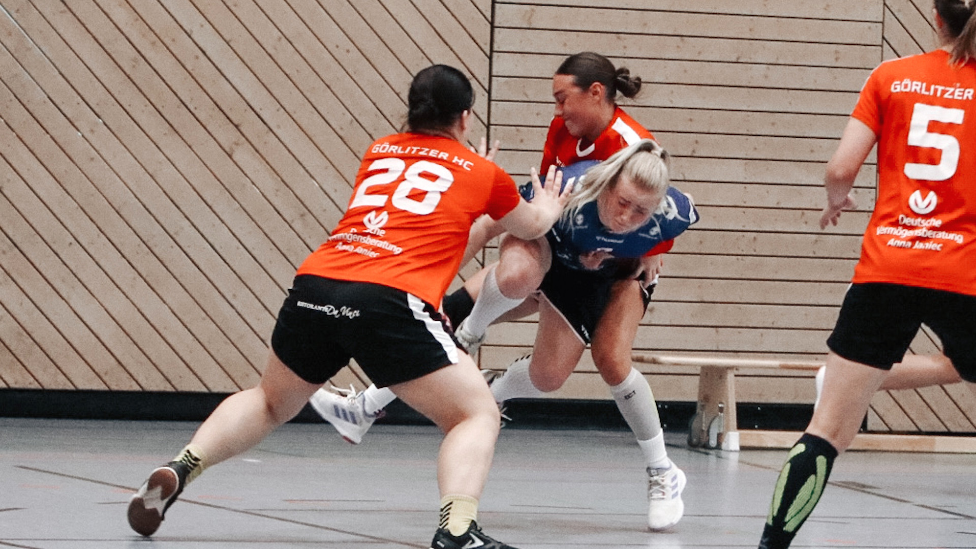 DRHV-Damen im Hinspiel gegen Görlitz Saison 2023/24