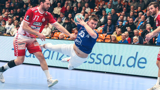 Fritz-Leon Haake im Heimspiel gegen den VfL Lübeck-Schwartau Saison 2023/24