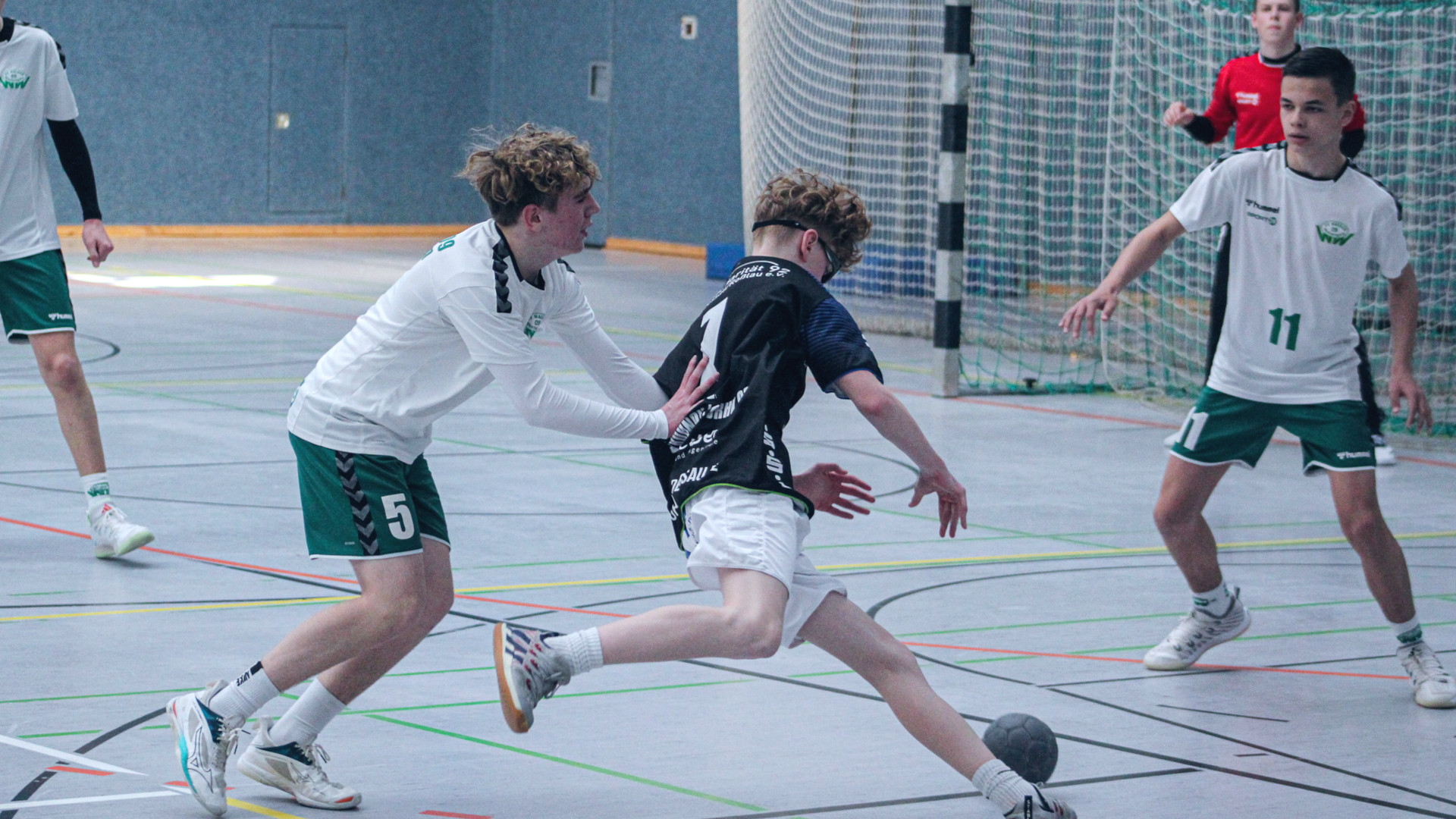 C-Jugend der JSpG Kühnau / DRHV 06 Saison 2023/24 im Spiel beim SV Wacker 09 Westeregeln