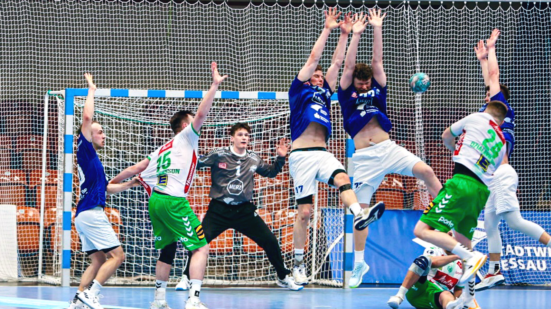 DRHV-Defensive gegen GWD Minden Saison 2023/24