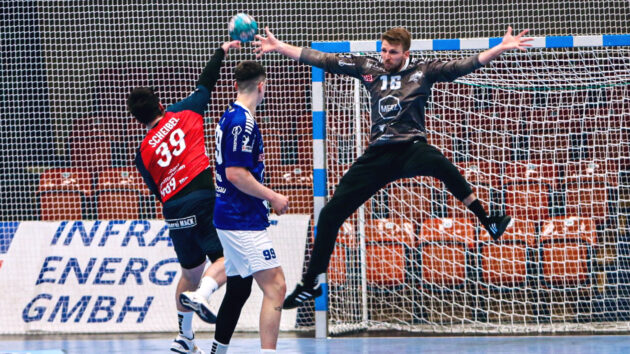 Philip Ambrosius gegen den TV 05/07 Hüttenberg Saison 2023/24