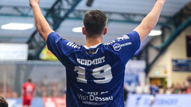 Daniel Schmidt letzten Karriereheimspiel gegen die Eulen Ludwigshafen Saison 2023/24