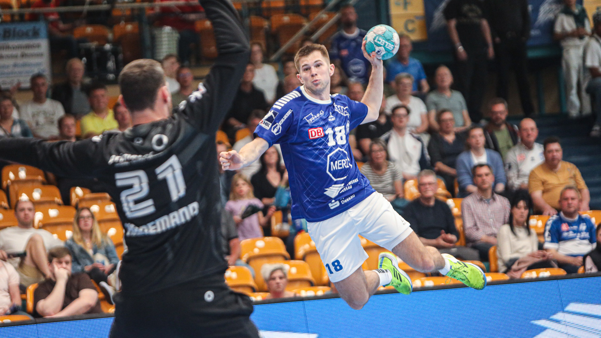 David Mišových Saison 2023/24 gegen den TuS Vinnhorst