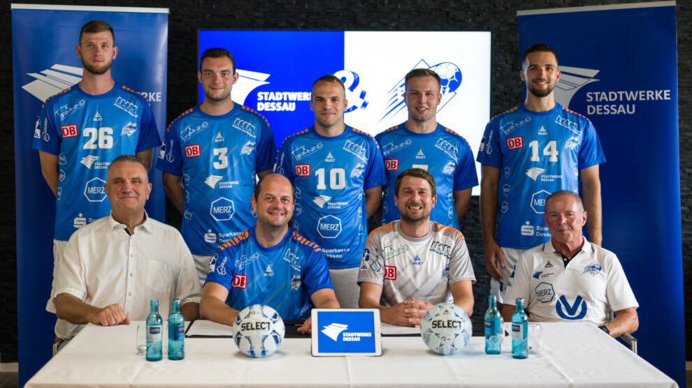 Pressekonferenz mit den Stadtwerken Dessau Saison 2024/25