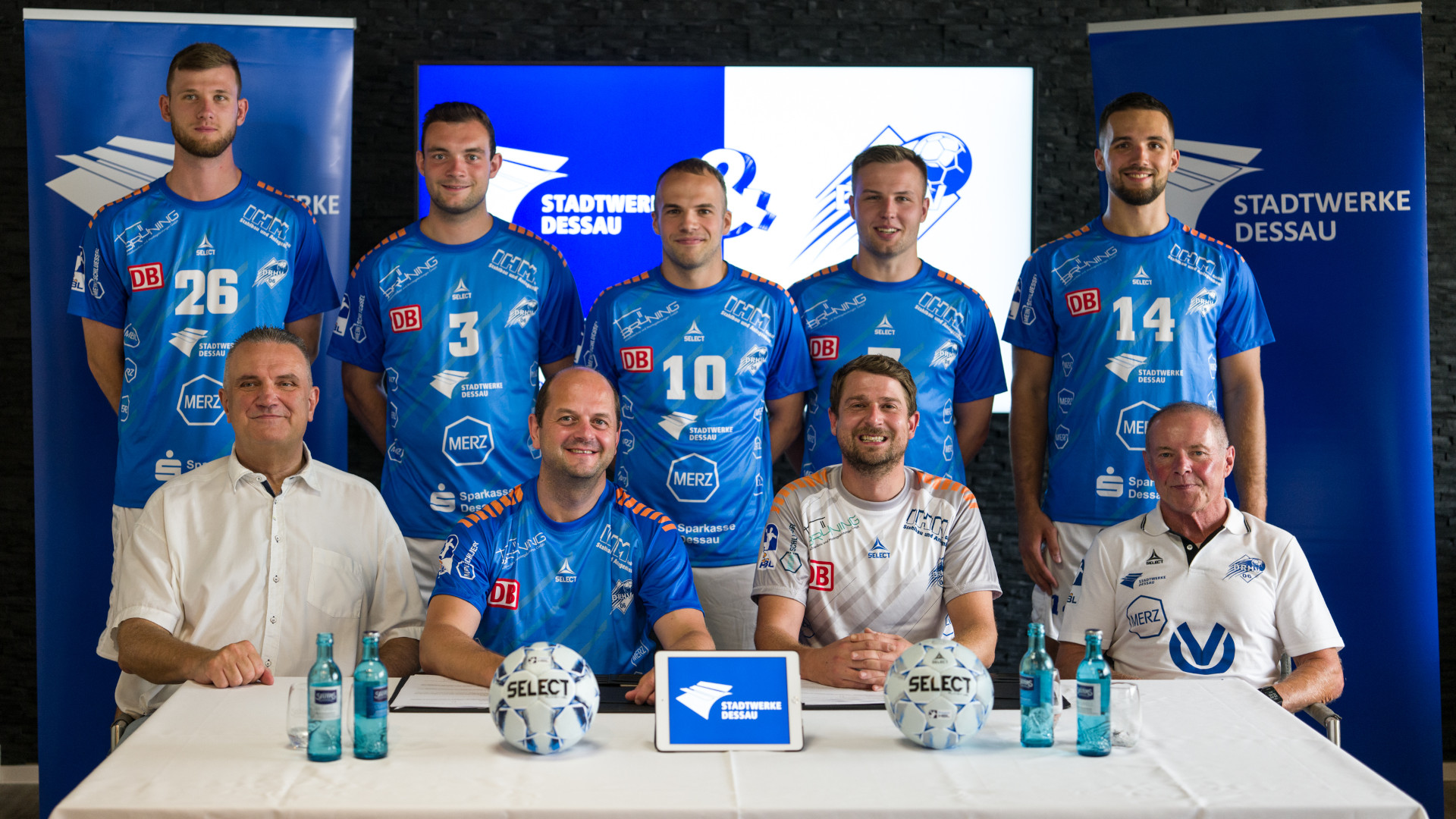 Pressekonferenz mit den Stadtwerken Dessau Saison 2024/25