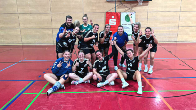 DRHV-Frauen II nach dem Spiel bei der HSG 2000 Wolfen Saison 2024/25