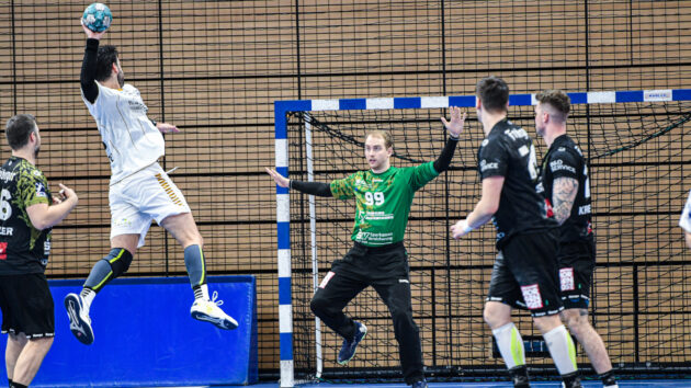 Max Mohs im Trikot des HC Elbflorenz Dresden Saison 2023/24