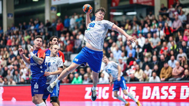 Tillman Leu im Spiel gegen HBW Balingen-Weilstetten Saison 2024/25