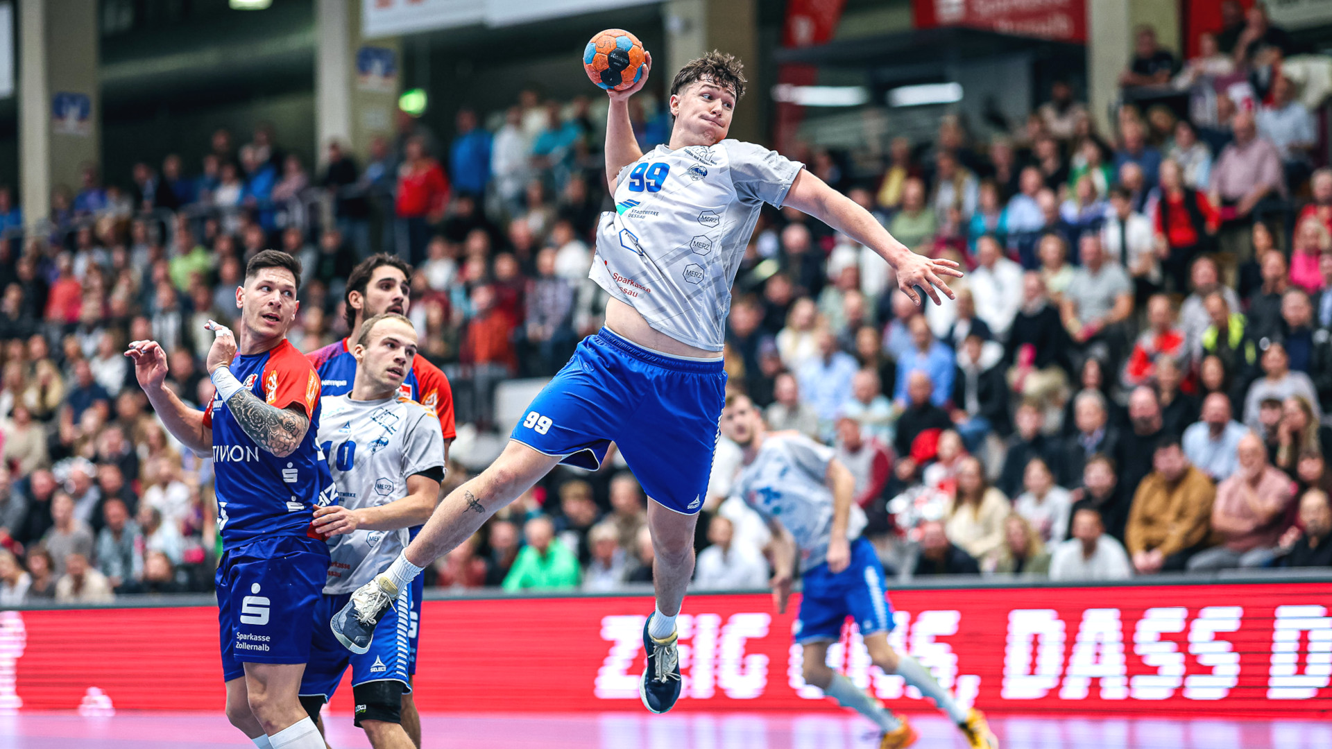 Tillman Leu im Spiel gegen HBW Balingen-Weilstetten Saison 2024/25