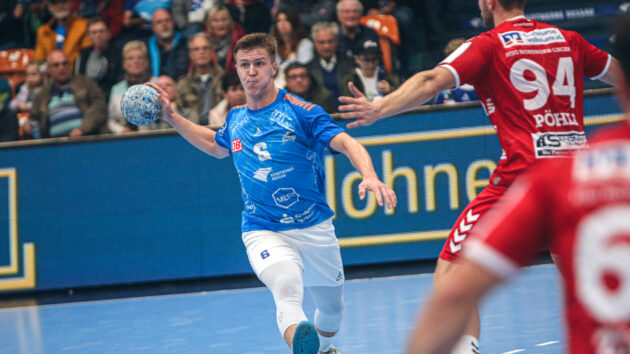 Fritz-Leon Haake im Spiel gegen die HSG Nordhorn-Lingen Saison 2024/25