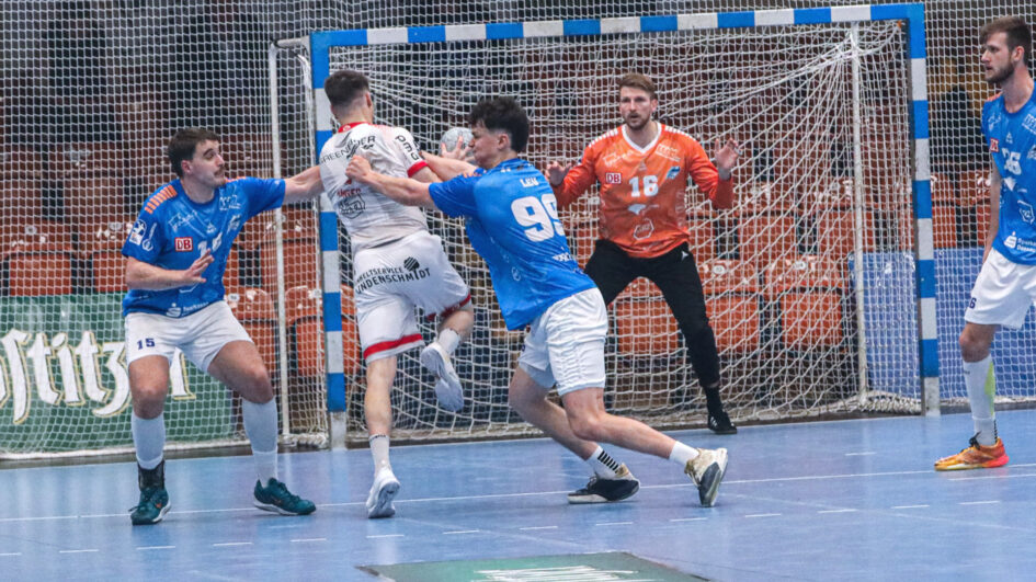 DRHV-Defensive gegen den TuS Ferndorf Saison 2024/25