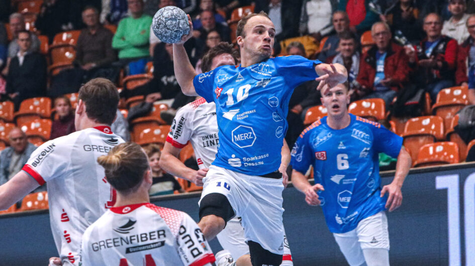 Vincent Bülow im Spiel gegen den TuS Ferndorf Saison 2024/25