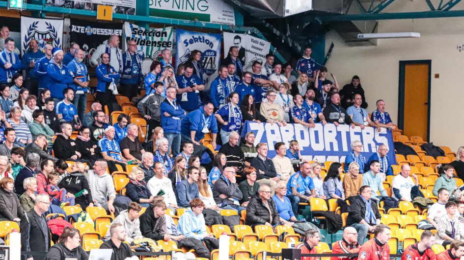 Fanszene beim Heimspiel Saison 2024/25