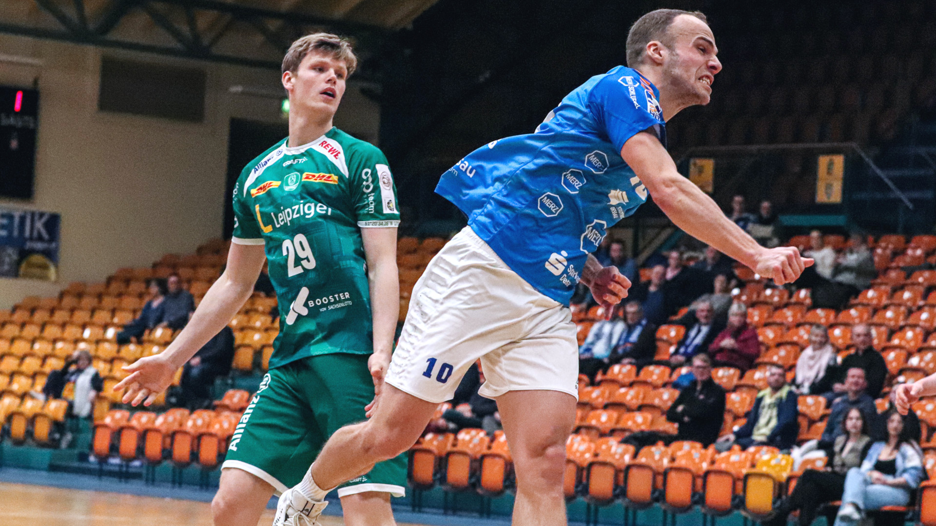 Friedrich Schmitt im Testspiel gegen den DRHV Januar 2025