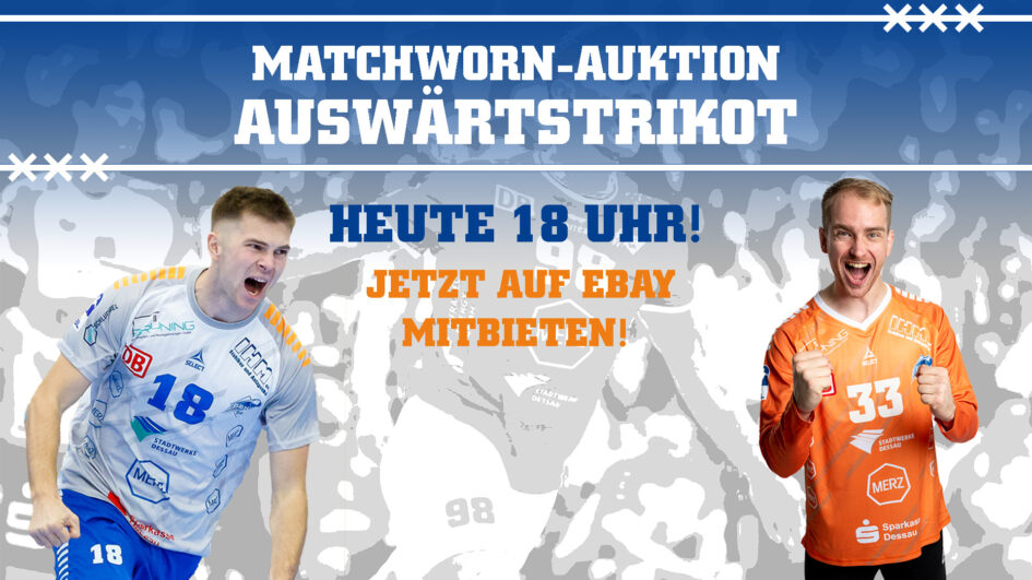 Matchworn Auswärtstrikot-Auktion 2025